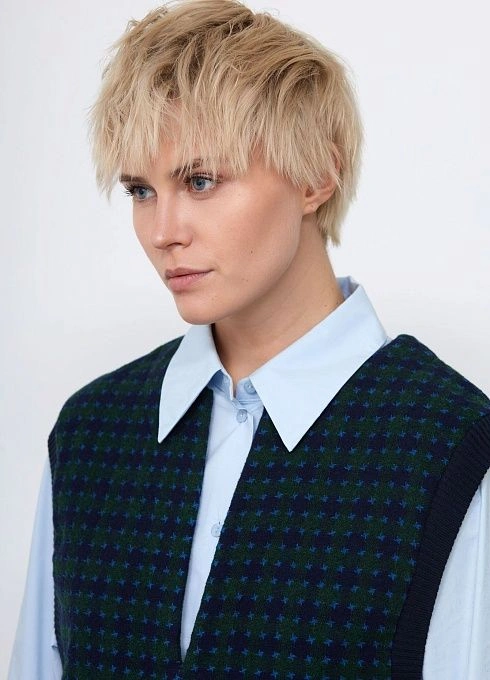 Жилет жен. 380020УД.03312.8829P зеленыйсиний  (6)