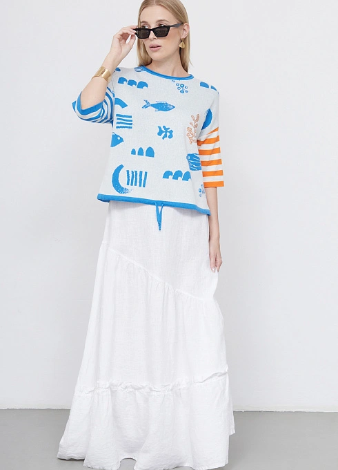  GRIOL. Джемпер жен.310489.33303.0201A Мультиколор GRIOL