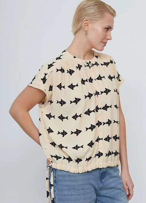 Блузка жен. 311155.03312.2282A Ваниль (4)