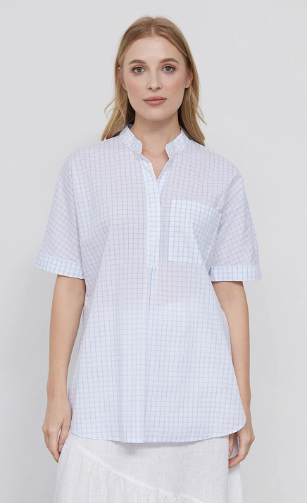 Рубашка oversize в клетку GRIOL
