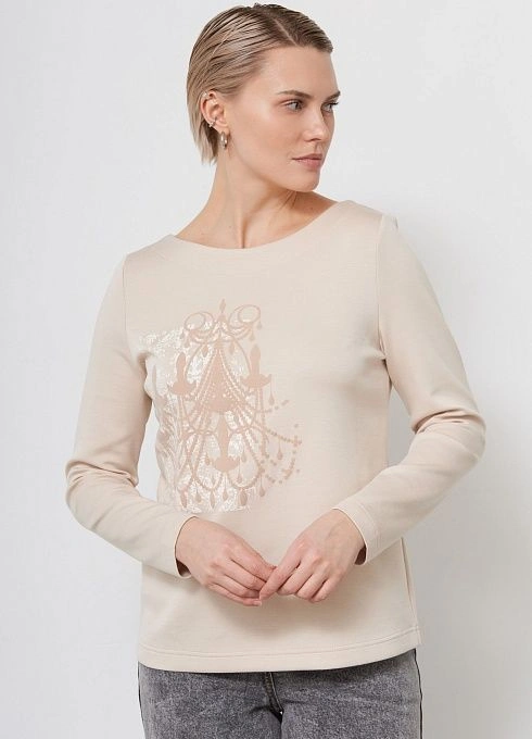  GRIOL. Джемпер жен. 311034ГН.6_313.0300E Светло-бежевый GRIOL