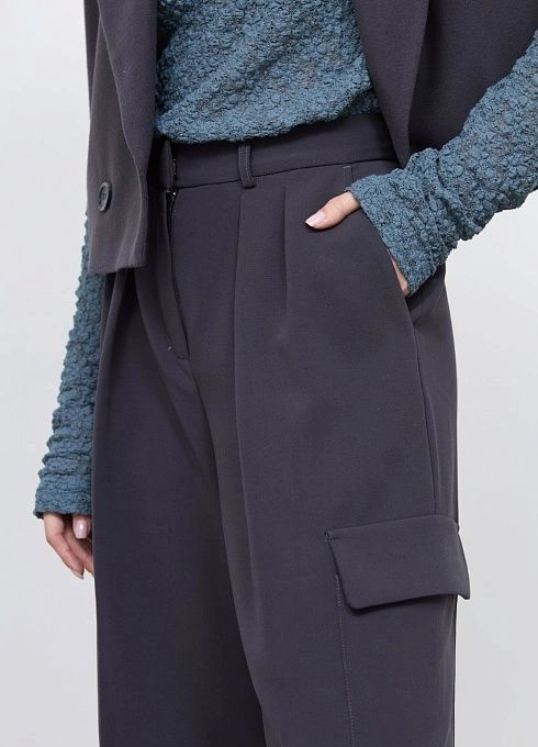 Брюки жен. 324280А.11312.7600N Тёмно-серый  (4)