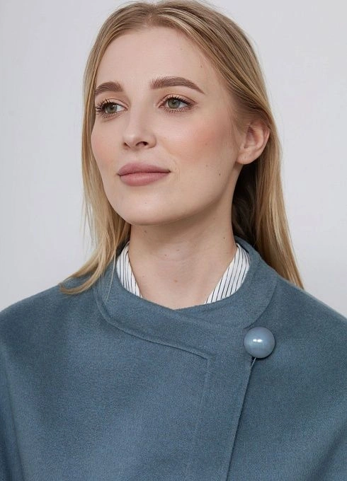 Полупальто жен. 520921D.43208.1700N Бирюзовый (1)