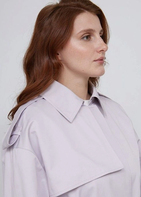 Плащ жен. 504490.11209.6700N Сиреневыо-серый  (8)