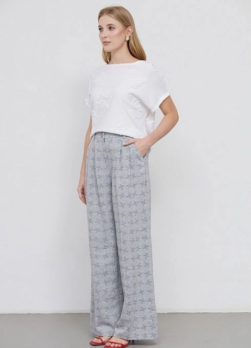 Брюки жен. 327693А.11312.8096X Голубой меланж  (3)