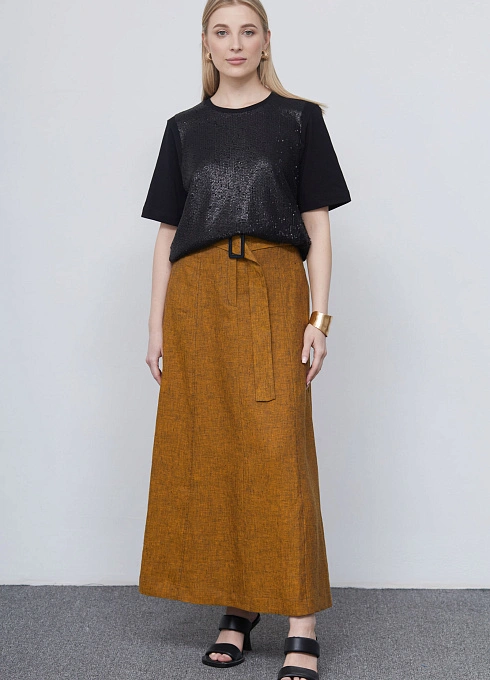  GRIOL. Юбка жен. 358246.37312.2694M Жёлто-синий GRIOL