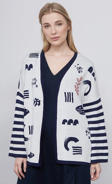  GRIOL. Жакет жен. 370231.33303.0201A Белый 