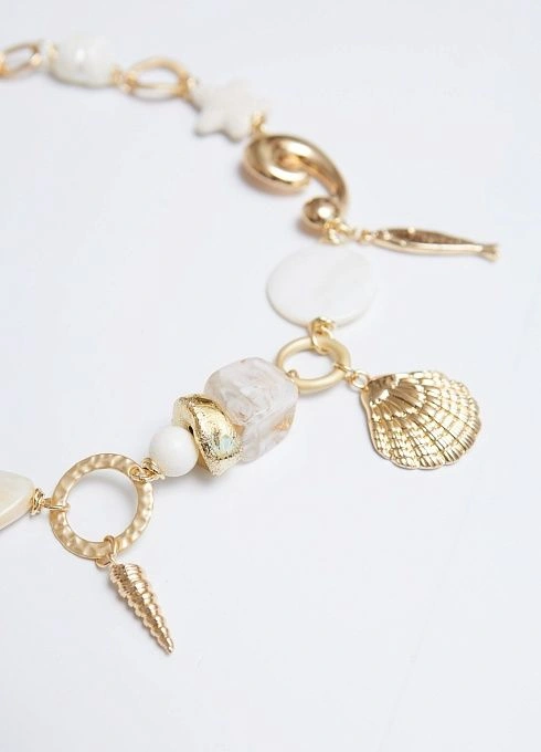 Колье Рибо Роха2 Белый (3)