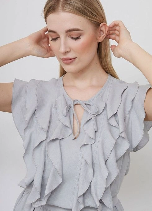 Платье жен. 363423А.11312.7300N Светло-серый  (3)