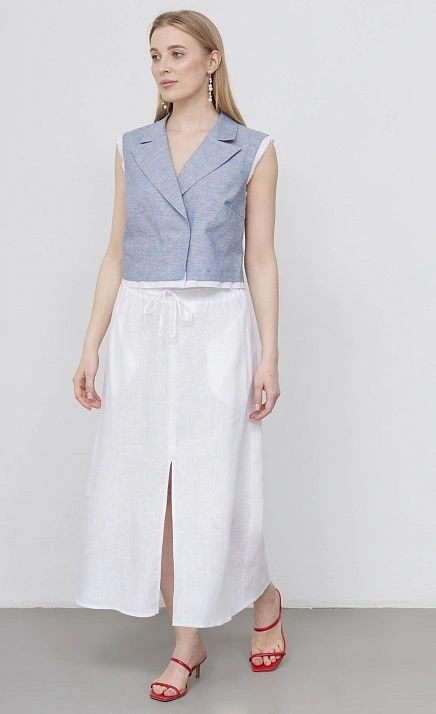 GRIOL. Юбка жен. 357657А.11312.0200N Белый GRIOL GRIOL. Юбка жен. 357657А.11312.0200N Белый