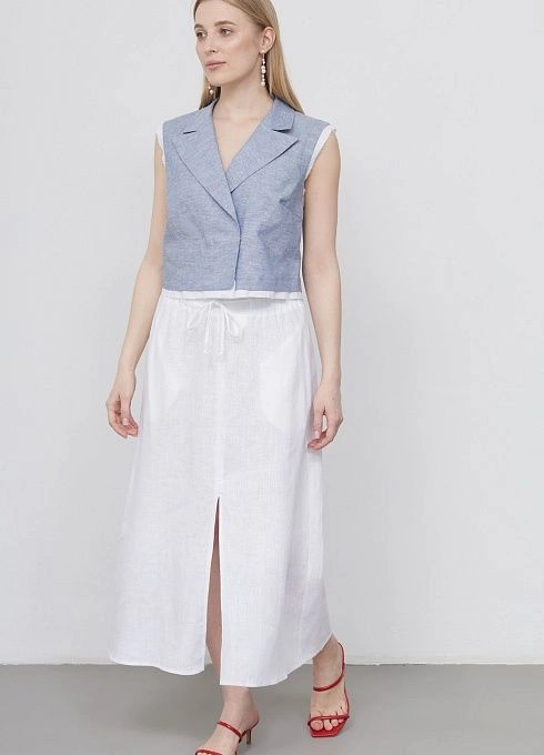  GRIOL. Юбка жен. 357657А.11312.0200N Белый GRIOL