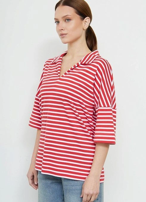 Джемпер жен. 310783.6_313.0245S Бело-красный (4)