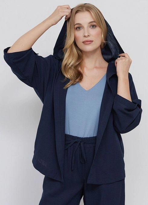  GRIOL. Жакет жен. 370179.09312.9600N Тёмно-синий GRIOL