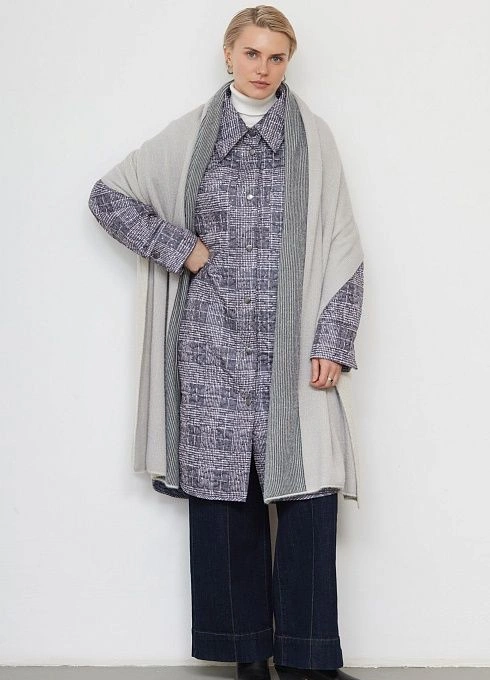 Шарф жен. 550003.33303.7901S Серый (1)