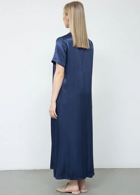 Платье жен. 360322Д.03312.8500N Тёмно-синий  (4)