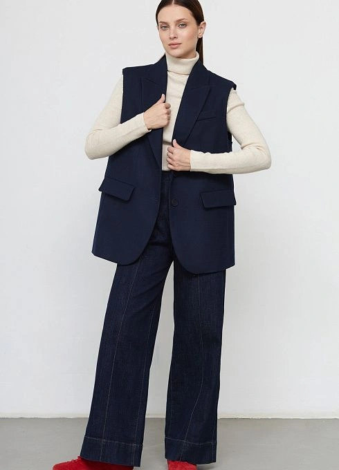 Жилет жен. 388386.11312.9600N Темно-синий (3)