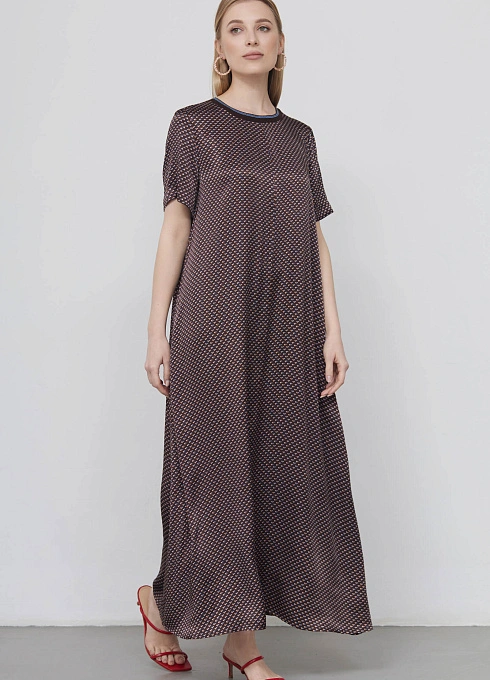  GRIOL. Платье жен. 360322.03312.1101Y Коричневый GRIOL