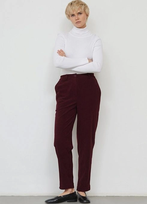 Брюки жен. 320262.09312.4800N Винный (2)