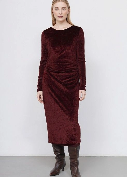 Платье жен. 360323.03313.4700N Бордовый  (3)