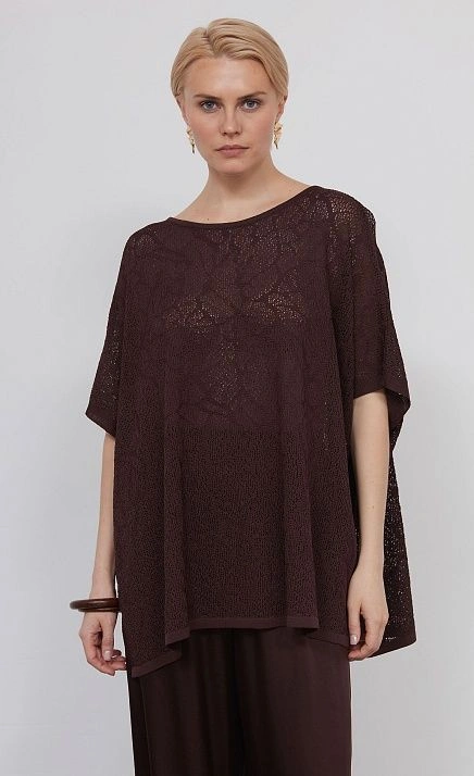 GRIOL. Джемпер жен. 310575.33303.1100N Коричневый GRIOL GRIOL. Джемпер жен. 310575.33303.1100N Коричневый