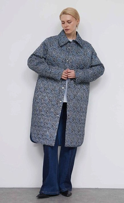 GRIOL. Полупальто жен. 527823Б.11208.0100T Мультиколор GRIOL GRIOL. Полупальто жен. 527823Б.11208.0100T Мультиколор