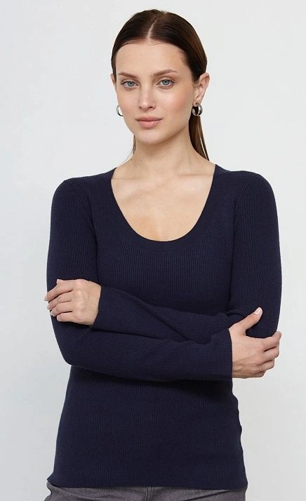 GRIOL. Джемпер жен. 314120.42303.9600N Тёмно-синий GRIOL GRIOL. Джемпер жен. 314120.42303.9600N Тёмно-синий