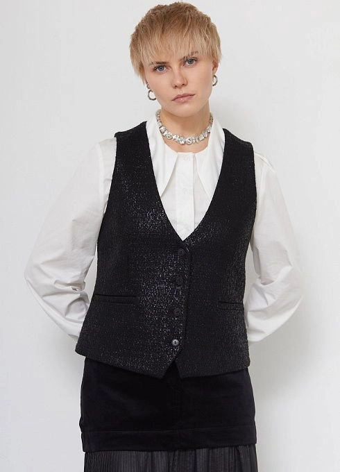 Жилет жен. 388239А.11312.8200N Чёрный (3)