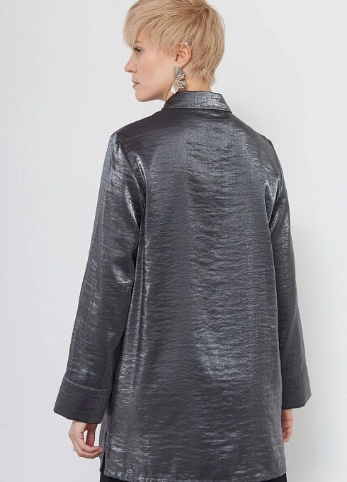 Блузка жен. 310959БМ.03312.8100L Серебряный (3)