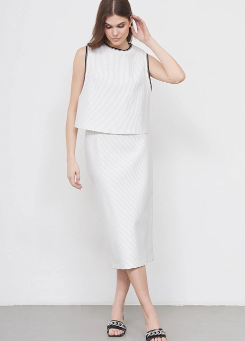  GRIOL. Юбка жен. 350060.03313.0282S Белый GRIOL