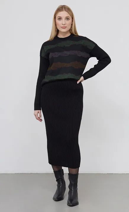  GRIOL. Юбка жен. 350115.02303.8200N Чёрный 