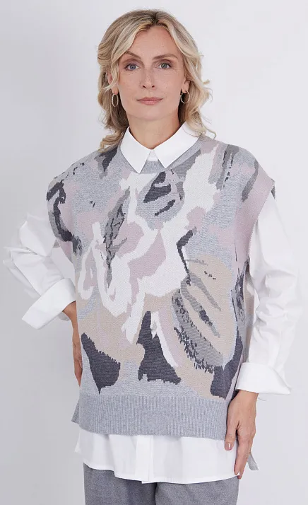  GRIOL. Жилет жен. 380091.33303.8001XF Мультиколор 