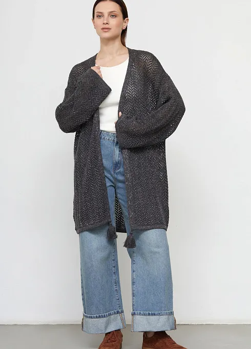  GRIOL. Жакет жен. 370246.05303.7700N Темно-серый GRIOL