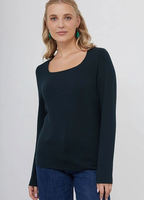  GRIOL. Джемпер жен. 311088.03313.3500N темно-зеленый GRIOL