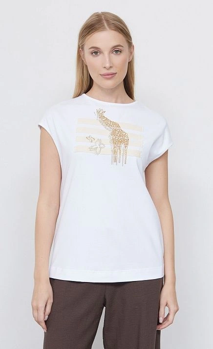  GRIOL. Джемпер жен. 310665ОТ.03313.0200E Белый 