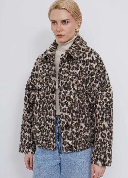 Куртка жен. 514648.11208.5901O Коричнево-молочный (6)