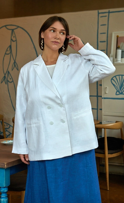  GRIOL. Жакет жен. 377995А.11312.0200N Белый 