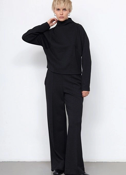 Джемпер жен. 311120.6_313.8200M Темно-серый меланж  (2)