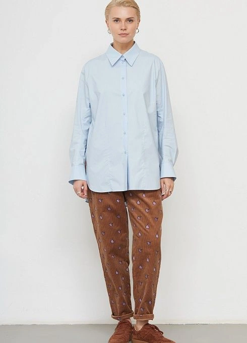 Блузка жен. 318196.11312.1600N Бледно-голубой  (2)