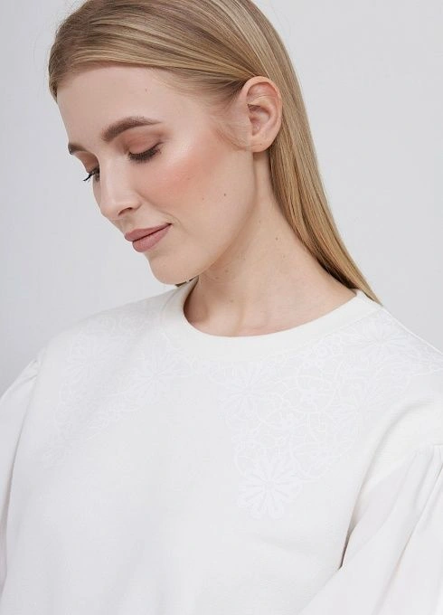 Джемпер жен. 311054РБ.03313.0707E молочный  (4)