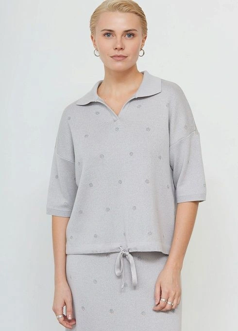  GRIOL. Джемпер жен. 310555.33303.8000D Светло-серый GRIOL