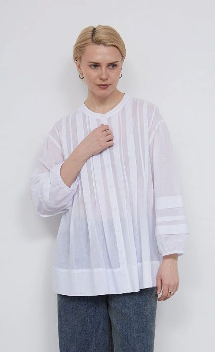 Блузка оверсайз с защипами GRIOL Блузка оверсайз с защипами GRIOL