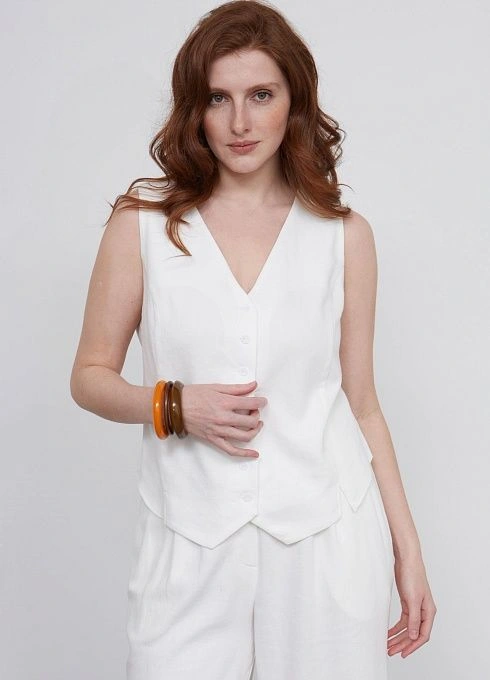  GRIOL. Жилет жен. 387460.38312.0200N Белый GRIOL