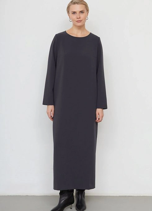 Платье жен. 368393.11312.7600N Тёмно-серый (3)