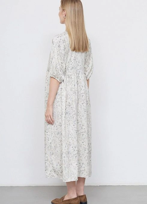 Платье жен. 367917.11312.0781F Молочно-графитовый  (5)