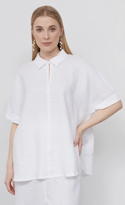 Блузка oversize изо льна GRIOL