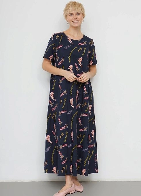  GRIOL. Платье жен. 360349.6_312.9601F Темно-синий GRIOL