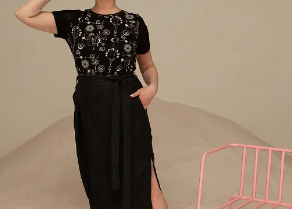 Лён в городе