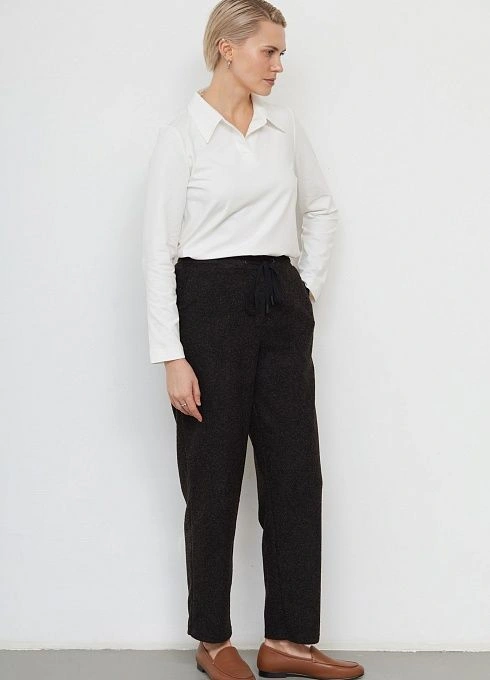 Брюки жен. 328367.11313.8211M Коричневый меланж (3)