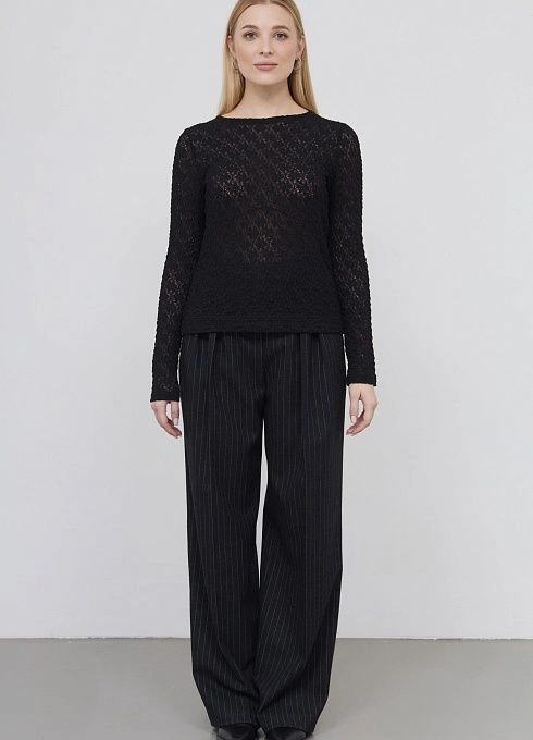 Джемпер жен. 310915.6_313.8200F Черный  (2)