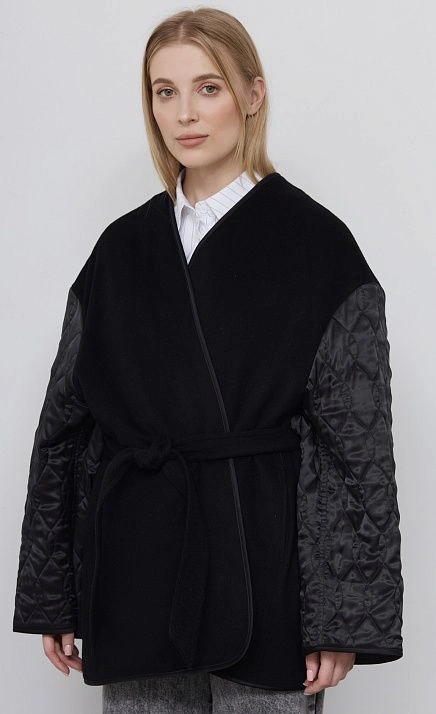  GRIOL. Полупальто жен. 529075S.43208.8200N Чёрный 